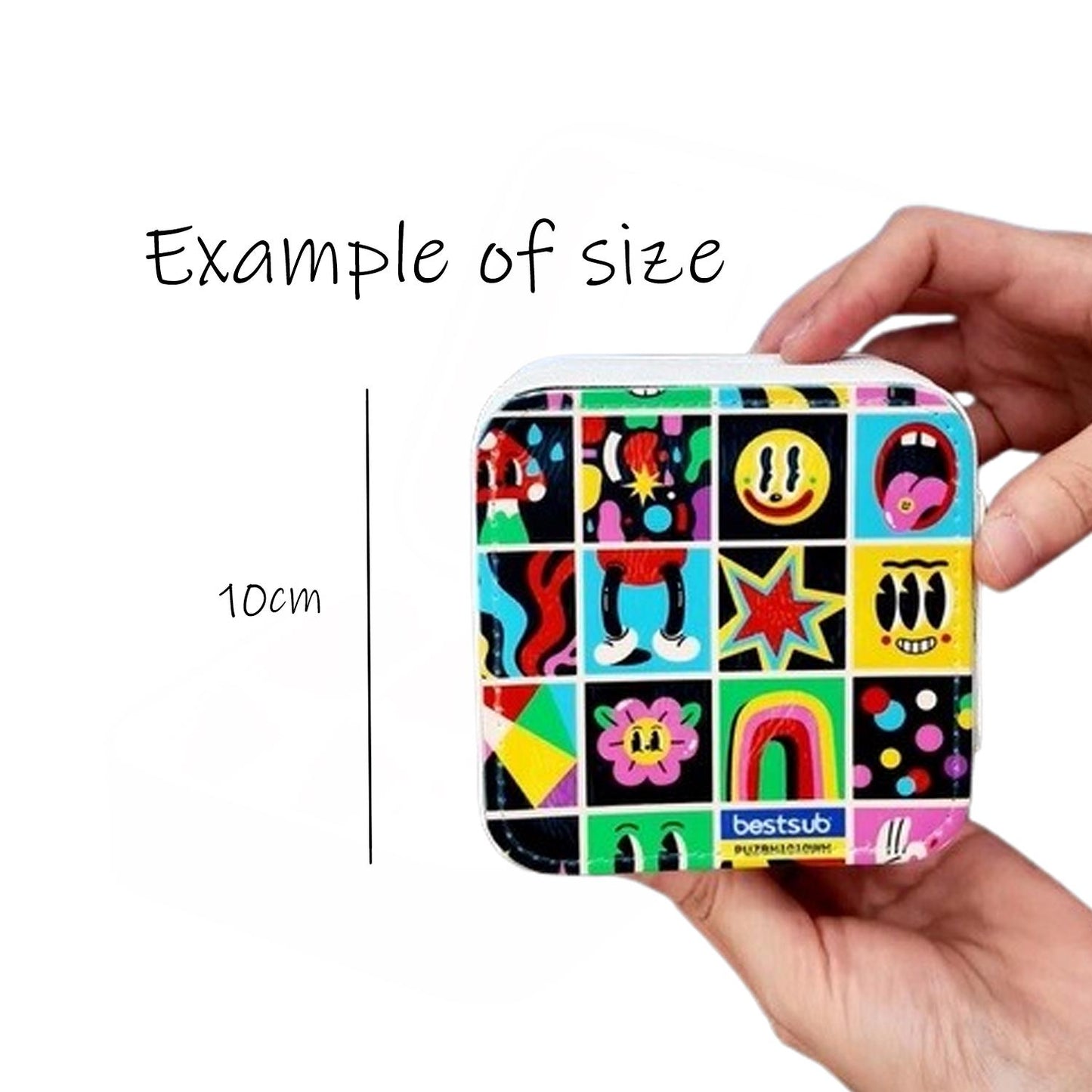 Black Cat & Letters Small Jewellery Box