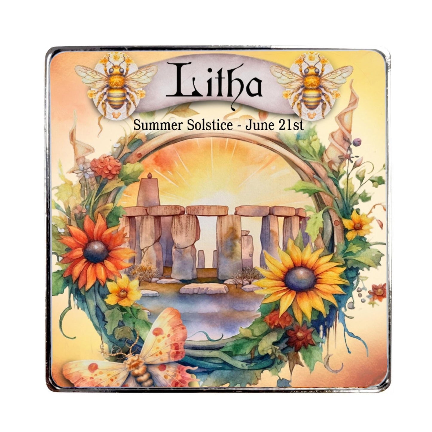 Fridge Magnets - Litha, Inbolc, Lammas, Ostara, Mabon, Samhain, Yule, Beltane.